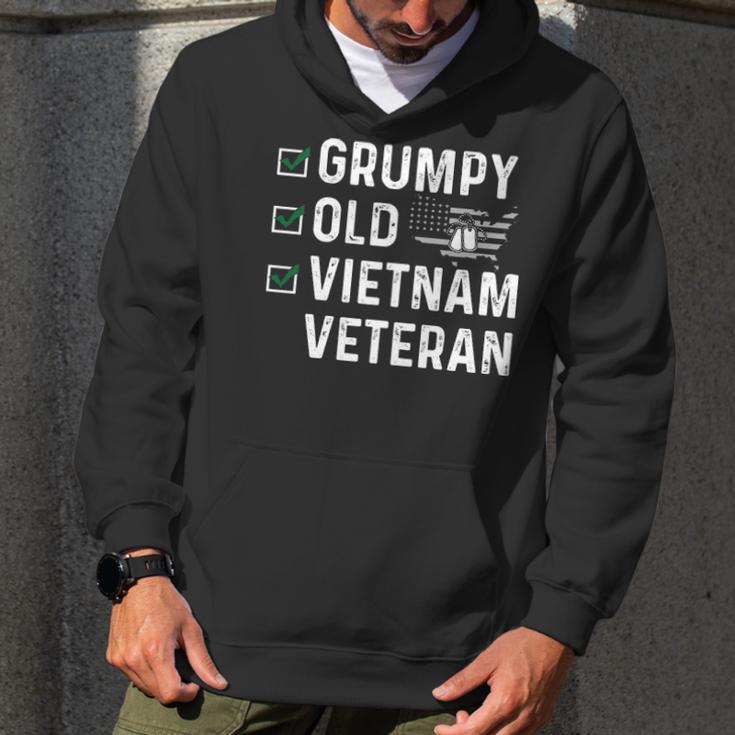 Grumpy Old Vietnam Veteran V2 Men Hoodie