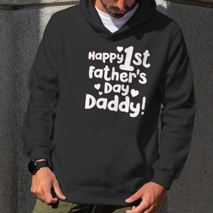 Happy First Fathers Day Daddy Infant One Piece Men Hoodie