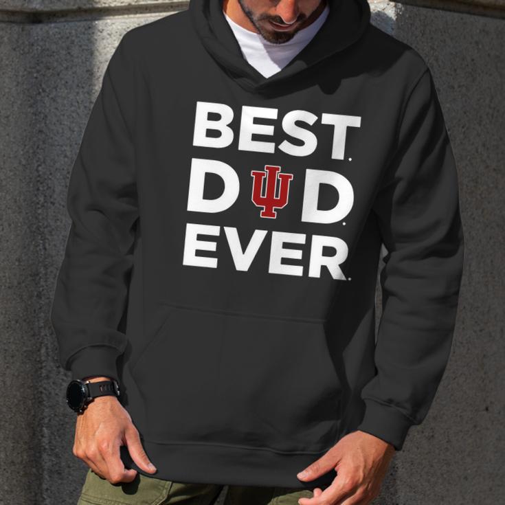 Indiana Hoosiers_Best Dad Ever Men Hoodie