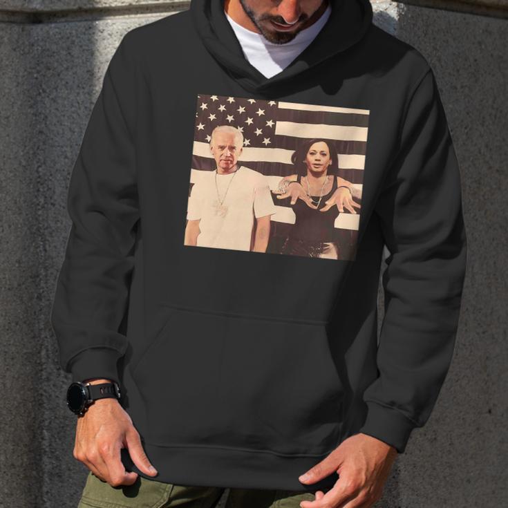 Joe Biden And Kamala Harris Make Shup Outkast Stankonia America Flag Shirt Mf Men Hoodie