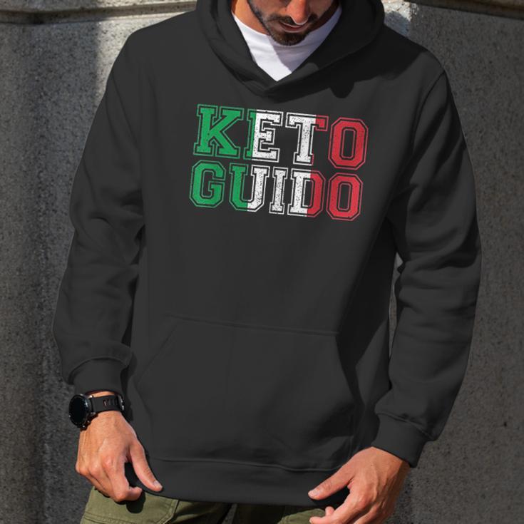 Keto Guido Italian Ketogenic Diet Italy Flag Men Hoodie