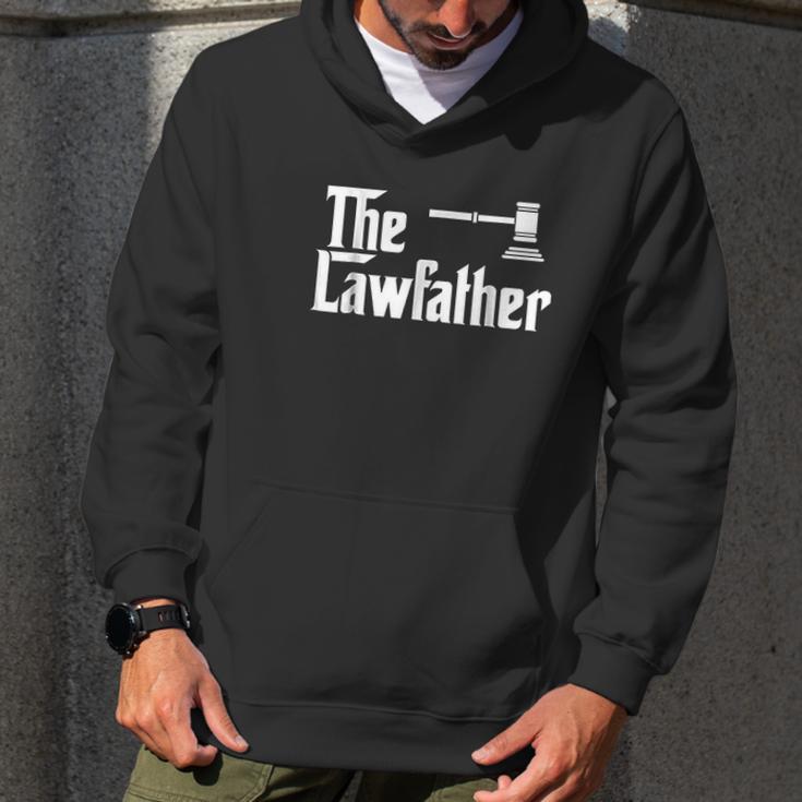 The Law Father Funny Lawyer Attorney Men Hoodie