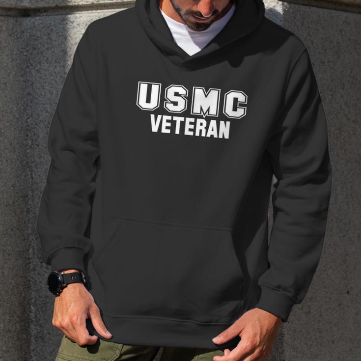 Marine Corps Usmc Veteran Graphic Design Printed Casual Daily Basic Men Hoodie