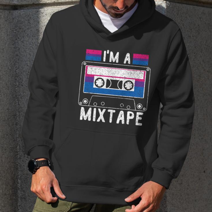 Im A Mixtape Bi Sexual Flag Supporter Lgbt Merchandise Graphic Design Printed Casual Daily Basic Men Hoodie