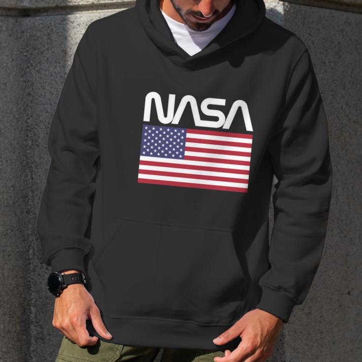 Nasa 4Th Of July American Flag Space Astronaut Shirt Men Hoodie