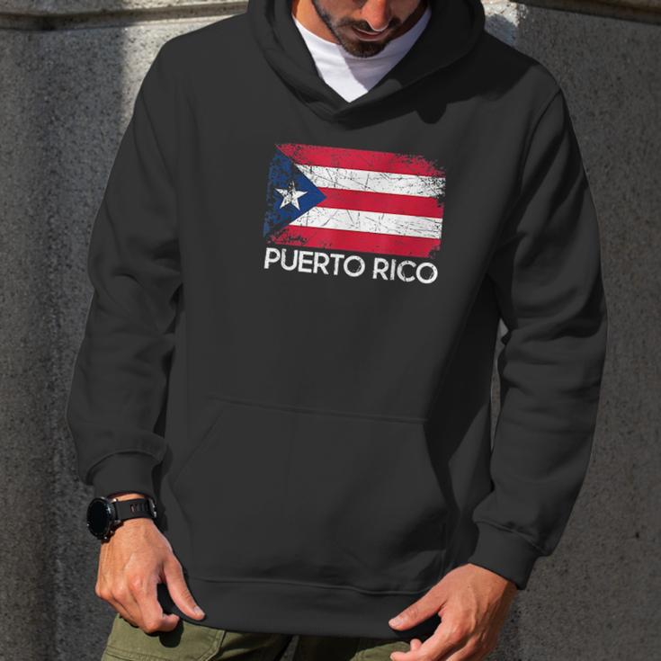 Puerto Rican Flag Vintage Made In Puerto Rico Gift Men Hoodie