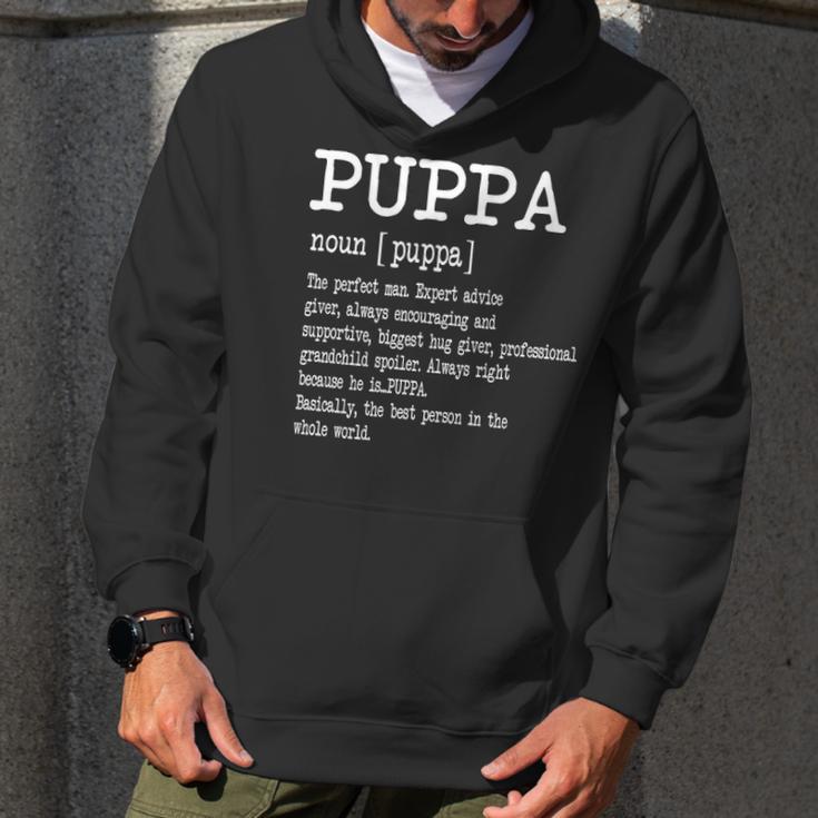 Puppa Definition Fathers Day Gifts Men Hoodie