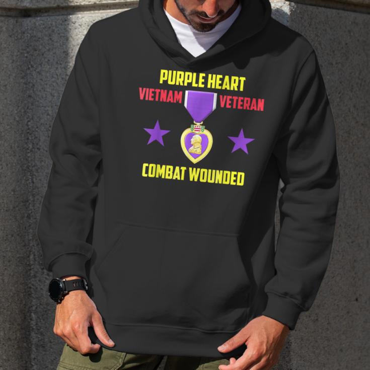 Purple Heart Vietnam Veteran Men Hoodie