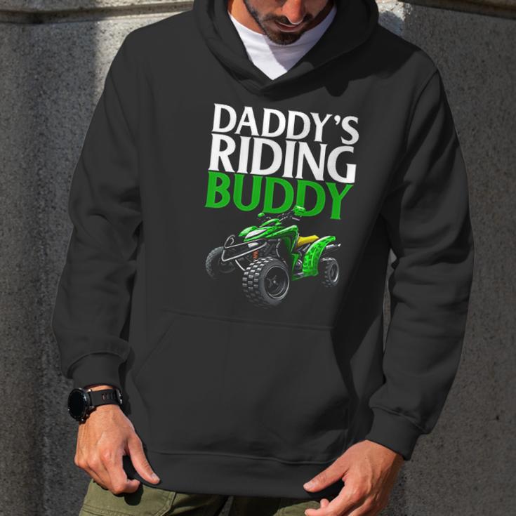 Riding Buddy Father Son Four Wheeling Atv Men Hoodie