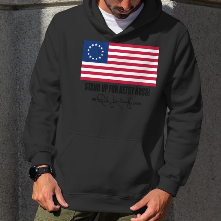 Rush Limbaugh Betsy Ross Flag Men Hoodie