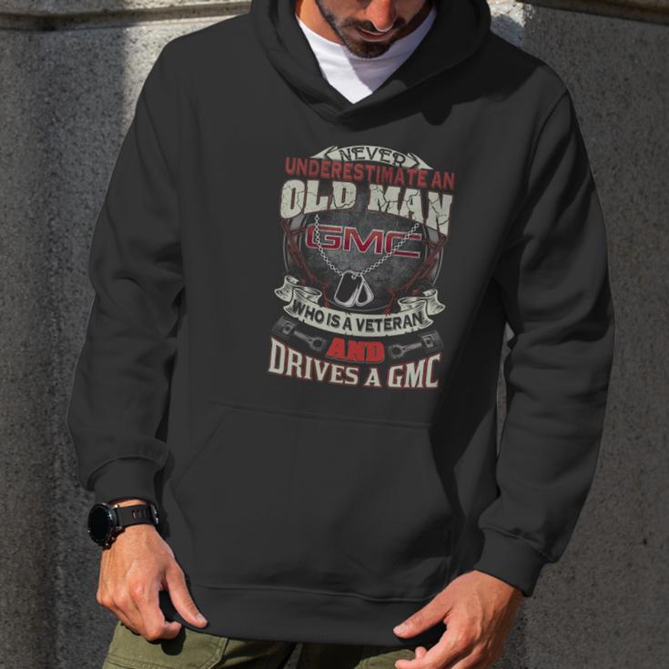 Never Underestimate Veteran Gmc Men Hoodie