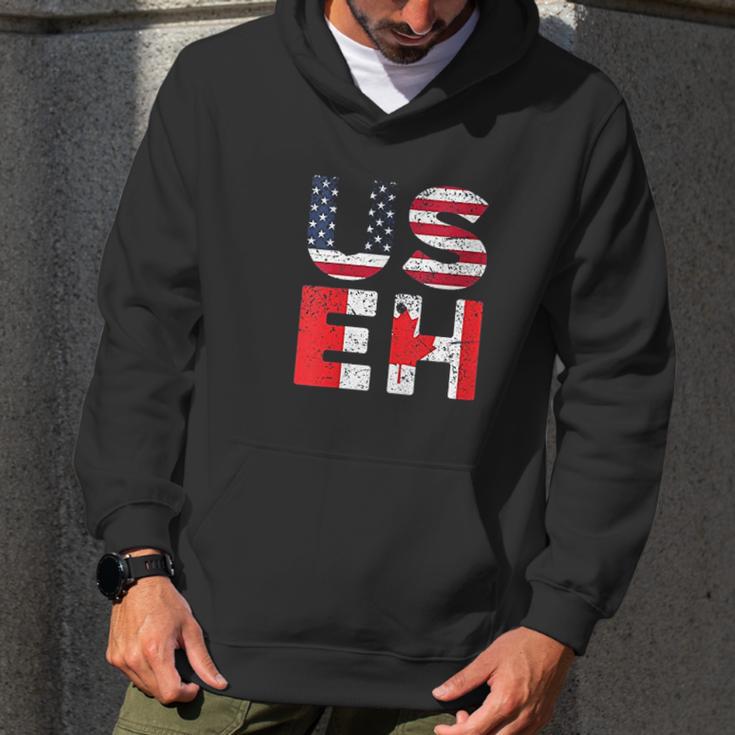 Usa Pride Us Flag Day Useh Canadian Canada Men Hoodie