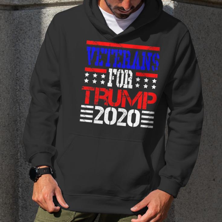 Veterans For Trump 2020 Vets Presidential Election Men Hoodie