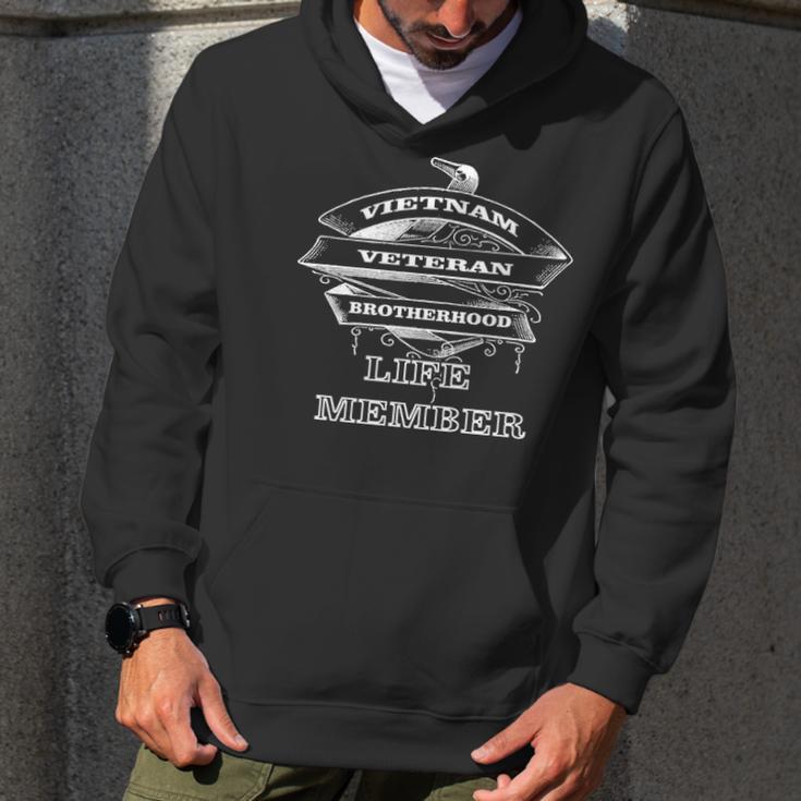 Vietnam Veteran Brotherhood Life Member Men Hoodie