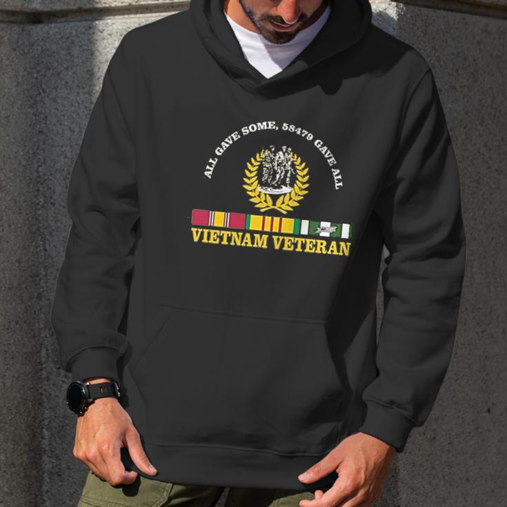 Vietnam Veteran All Gave Some 58479 Gave All Men Hoodie