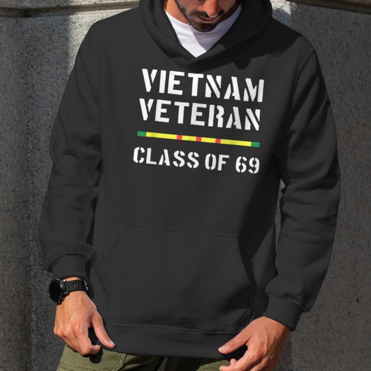 Vietnam Veteran Vet Ribbon Class Of 1969 69 Men Hoodie