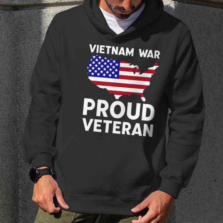 Vietnam War Proud Veteran Graphic Design Printed Casual Daily Basic Men Hoodie