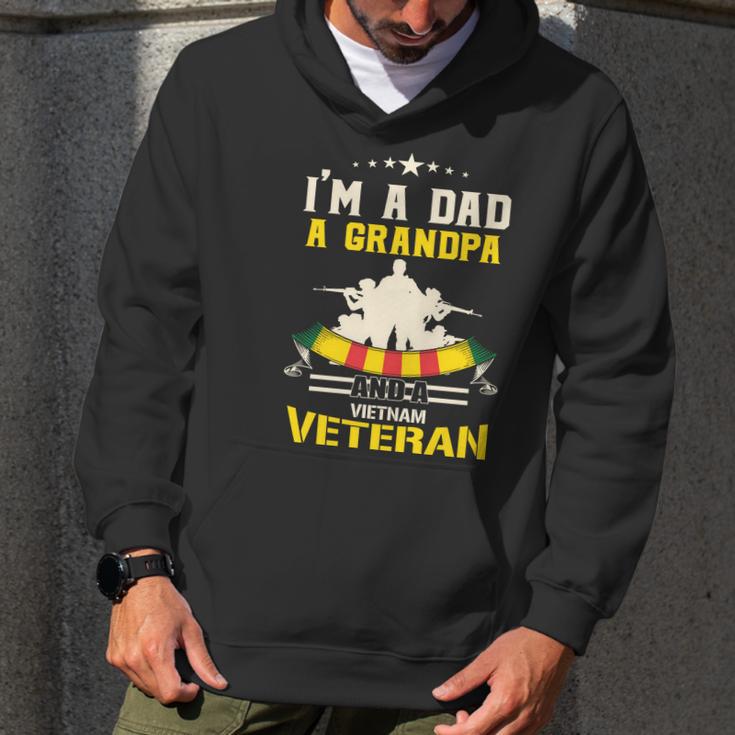 Vintage Dad Grandpa Vietnam Veteran Veteran Day Us Army Graphic Design Printed Casual Daily Basic Men Hoodie