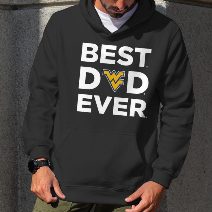 West Virginia Mountaineers_Best Dad Ever Men Hoodie