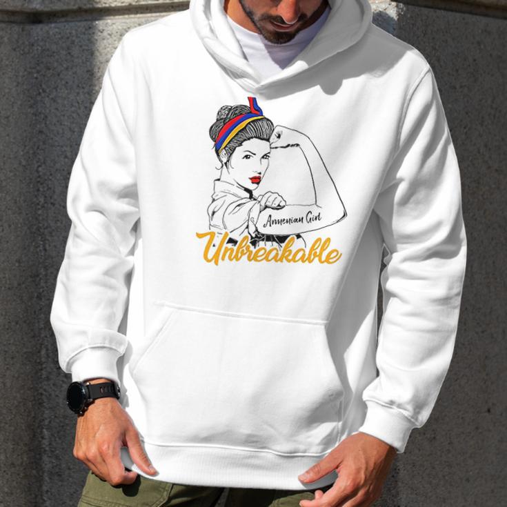 Armenia Flag Unreakable Men Hoodie