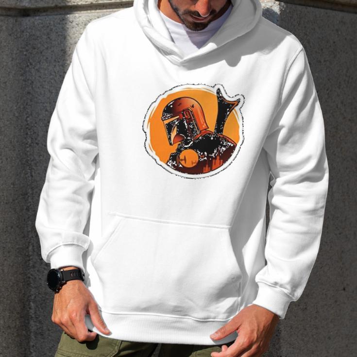 Dadalorian Mandalorian Design Dad Birthday Gifts Men Hoodie