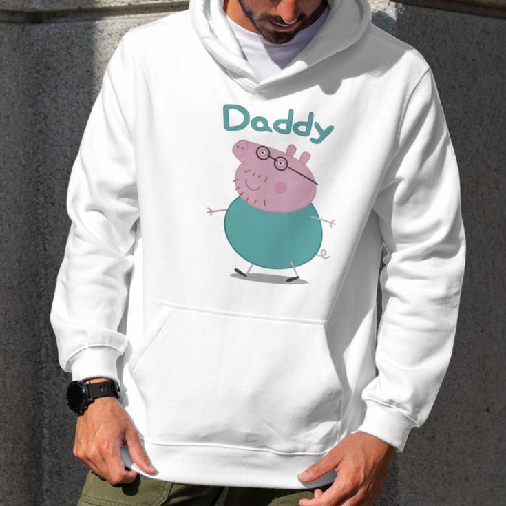 Daddy Pig Fathers Day Funny Men Hoodie