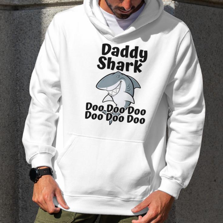 Mens Daddy Shark Doo Doo Doo Matching Family Shirt Men Hoodie