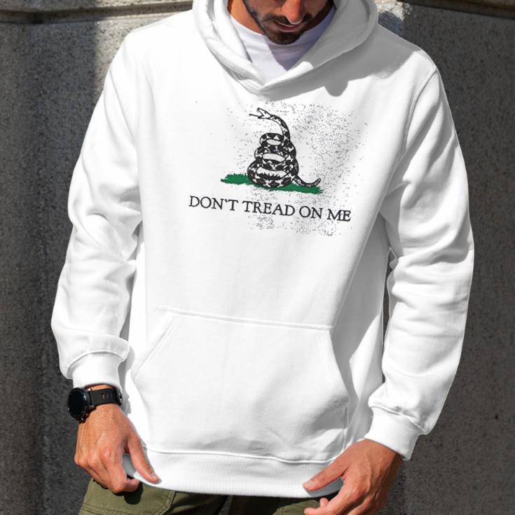 Dont Tread On Me Gadsden Flag Rattlesnake Usa Revolution Men Hoodie