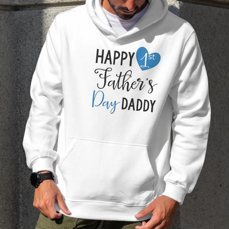 Heart Co Designs Day Baby Onesies Happy 1St Fathes Day Daddy Men Hoodie