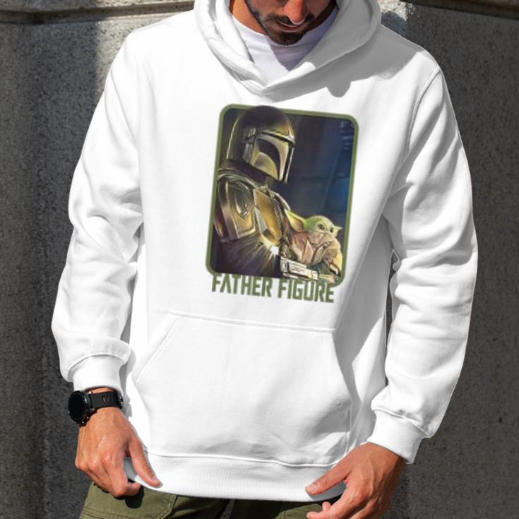 The Mandalorian And The Child Father Figure Men Hoodie