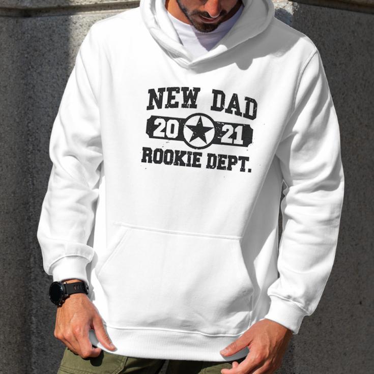 New Dad 2021 Rookie Department Men Hoodie