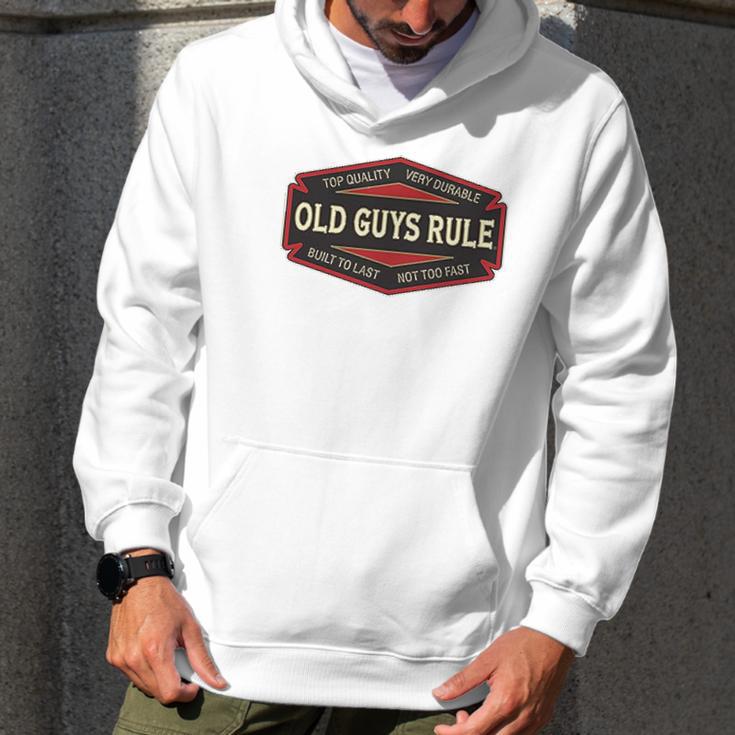 Old Guys Rule Built To Last Gravel Men Hoodie