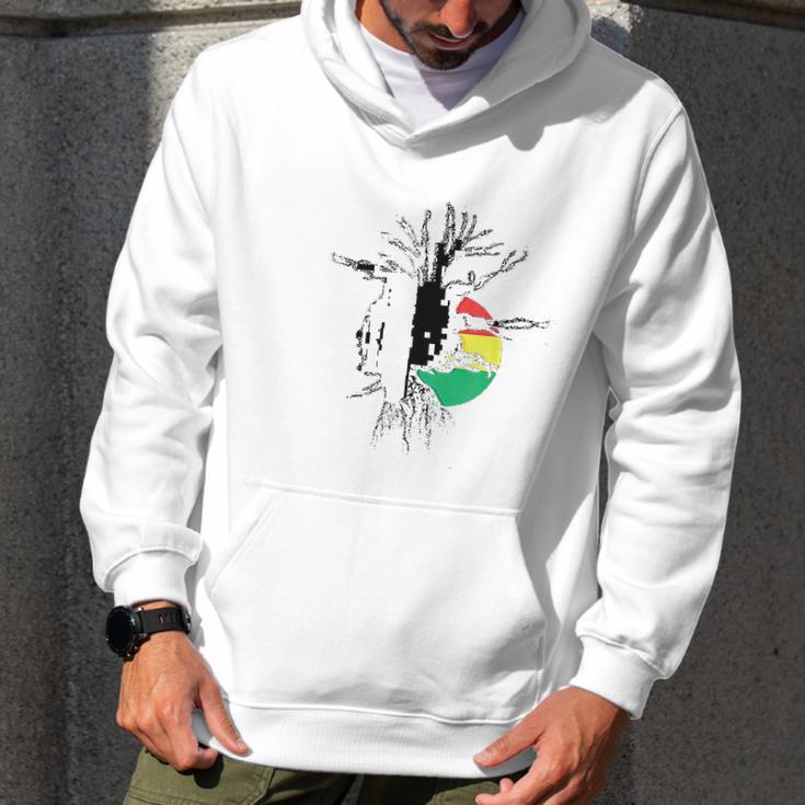 Rasta Dreads Ethiopian Flag Reggae Roots Clothing Men Hoodie