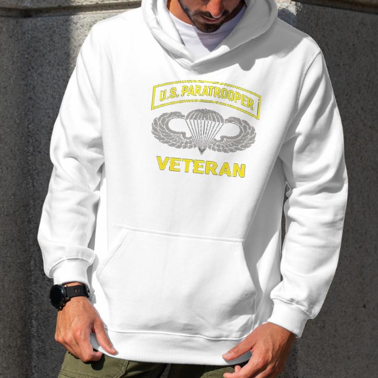 Us Paratrooper Airborne Division Army Veteran Men Hoodie