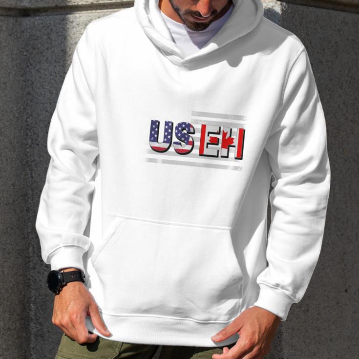 Useh American Canada Flag Maple Leaf July 4Th Shirt Men Hoodie