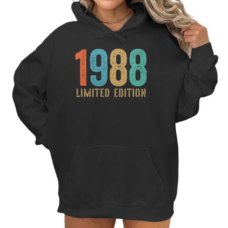 33 Years Old Men Women Limited Edition Birthday Decorations Women Hoodie