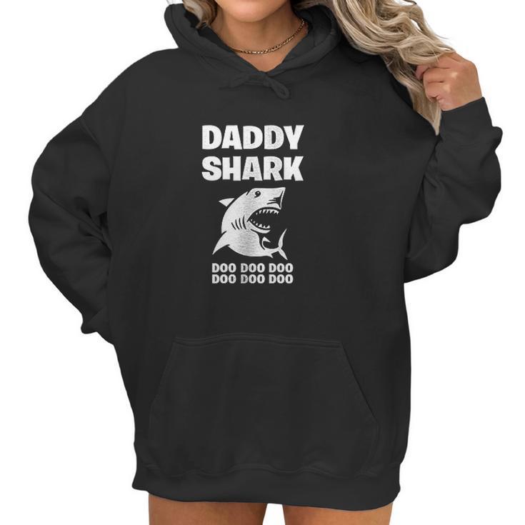 Daddy Shark Cute Best Christmas Gifts For Dad Women Hoodie