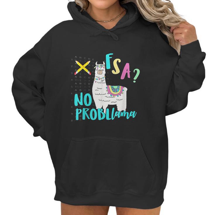 Fsa Florida State Test Day Llama For Students Women Hoodie