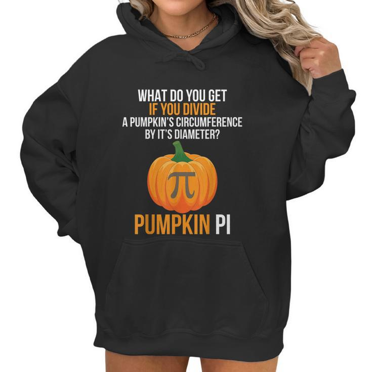 Funny Halloween Costume Math Teacher Pumpkin Pi Men Adult Women Hoodie
