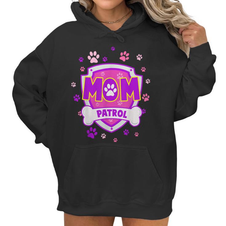 Funny Mom Patrol - Dog Mom Dad For Men Women Women Hoodie