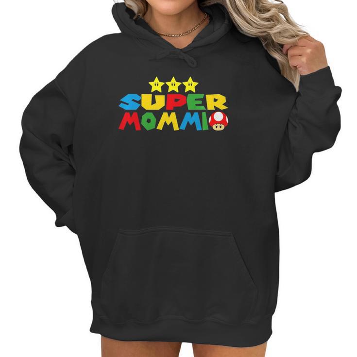 Funny Super Mommio Video Game Lover Mothers Day Women Hoodie