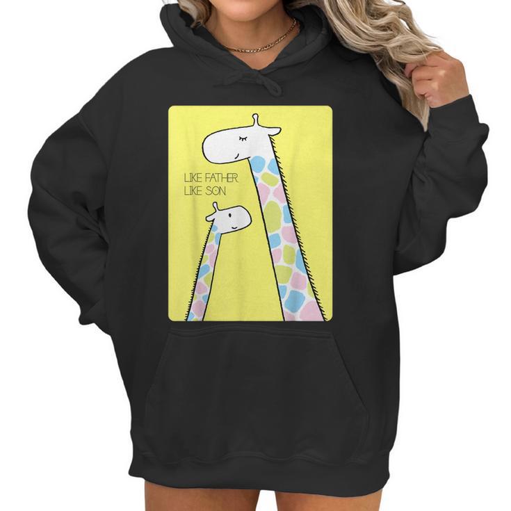 Giraffe-Family-Classic By Paqadesign1 Women Hoodie