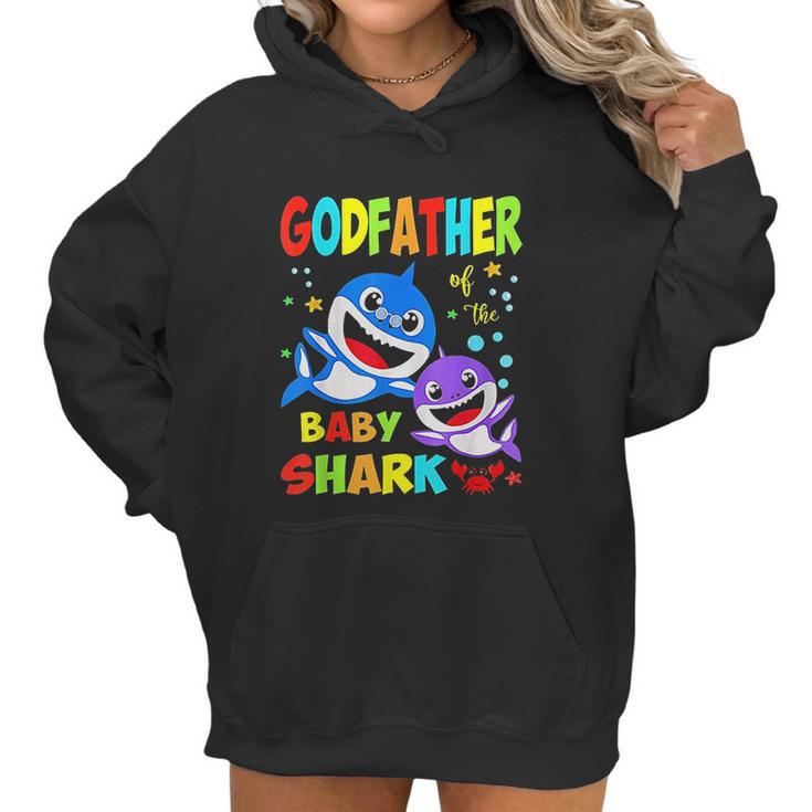 Godfather Of The Baby Shark Women Hoodie