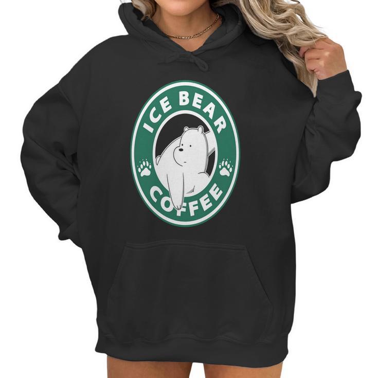 Ice Bear Coffee Women Hoodie