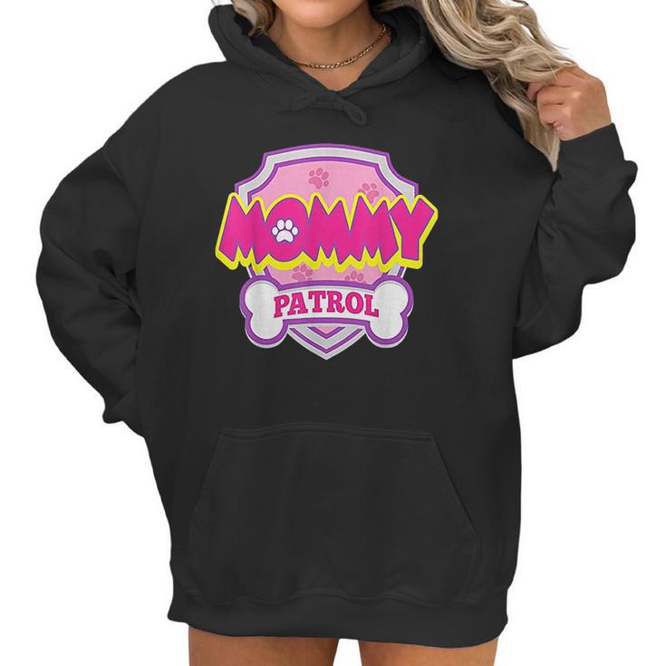 Mommy Patrol I Love Dog Women Hoodie