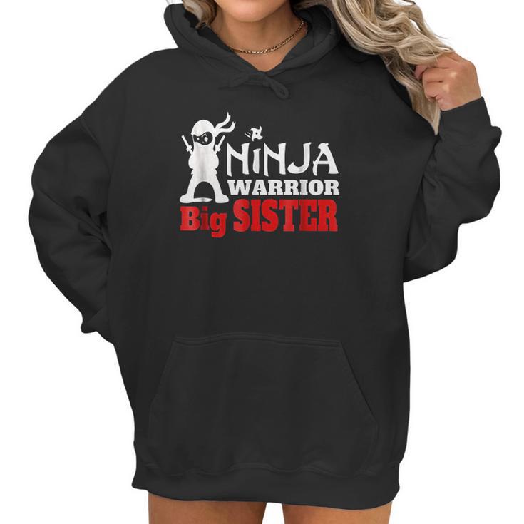 Ninja Warrior Big Sister Fun Family Women Hoodie