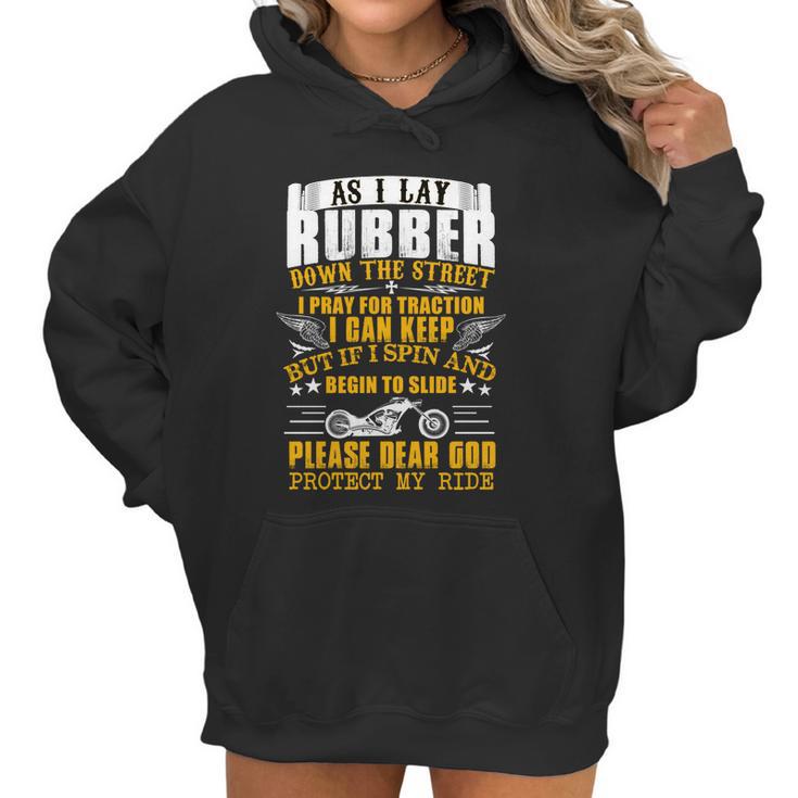 Please Dear God Protect My Ride Biker Women Hoodie