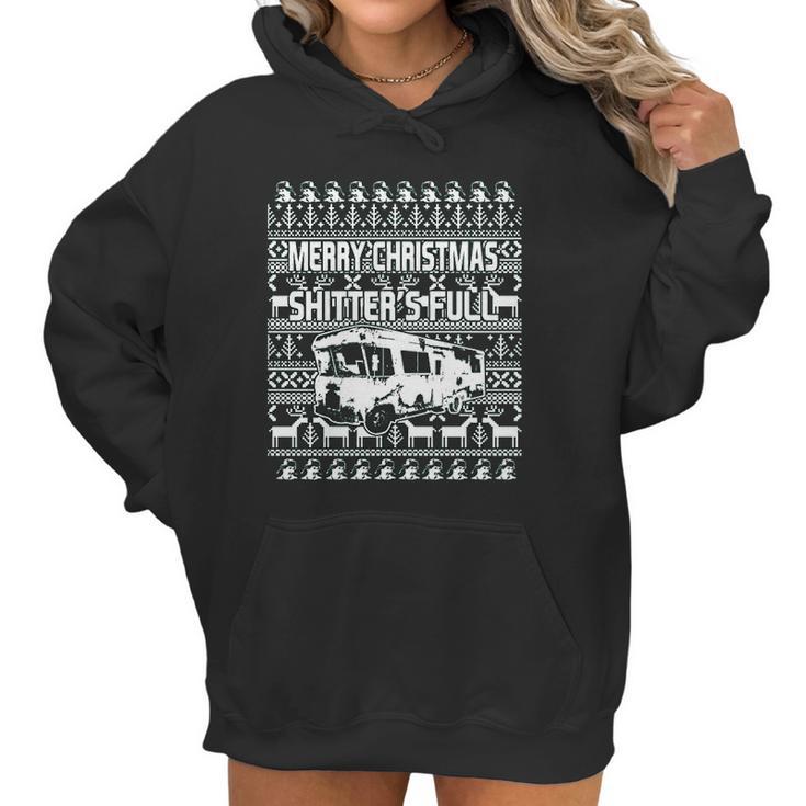 Shitters Full Ugly Christmas Vacation Women Hoodie