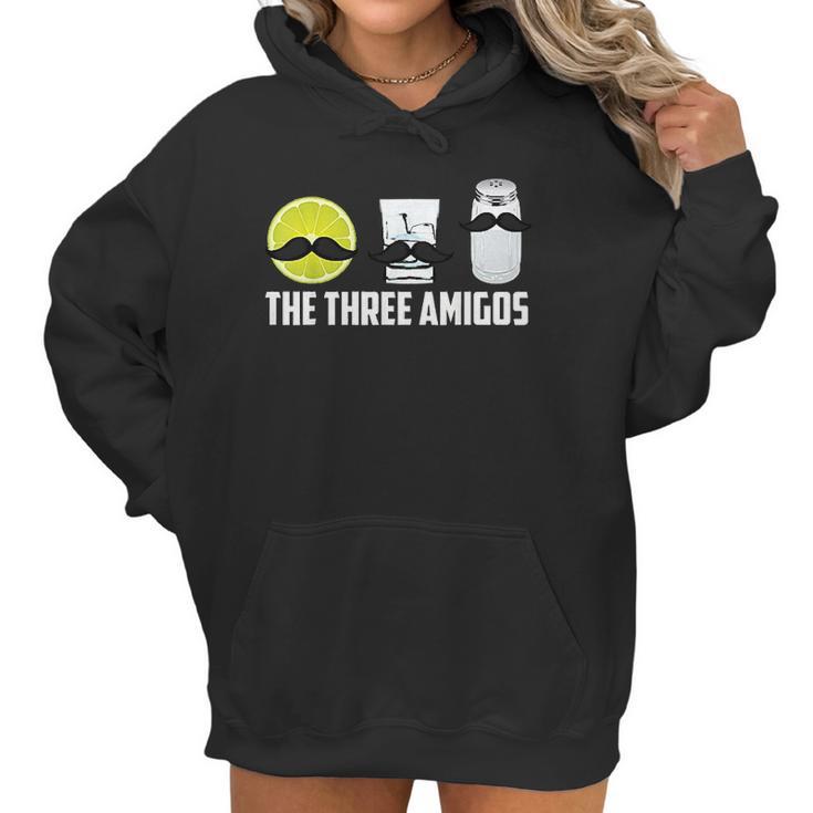 The Three Amigos Cool How To Drink Tequila Women Hoodie