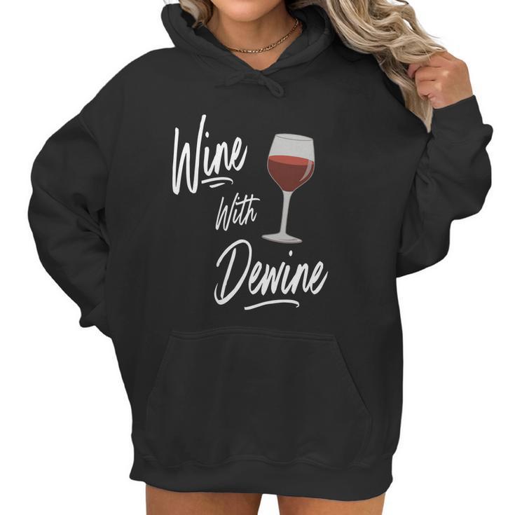 Wine With Dewine Drinking Game - Ohio Mike Dewine T-Shirt Women Hoodie